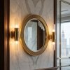 Lampa ścienna kinkiet złoty tuba z ryflowanego szkła 46cm minimalistyczny klasyczny GLOW ST-DW7790 Step Into Design